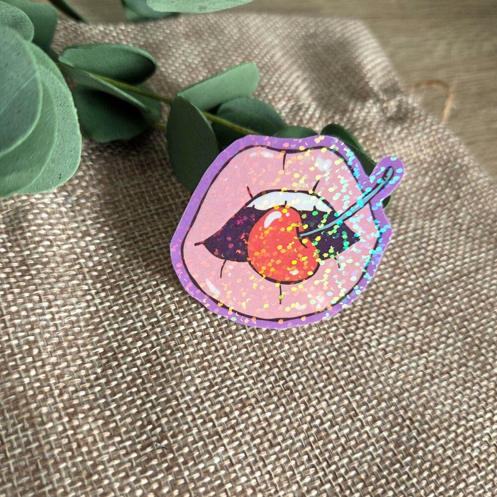 Sticker Spicy Romance BookTok Decal Holographic Laptop Water Bottle Reader Gift